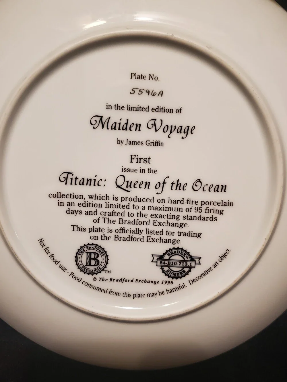 Bradford - Titanic Queen Of The Ocean - Maiden Voyage -